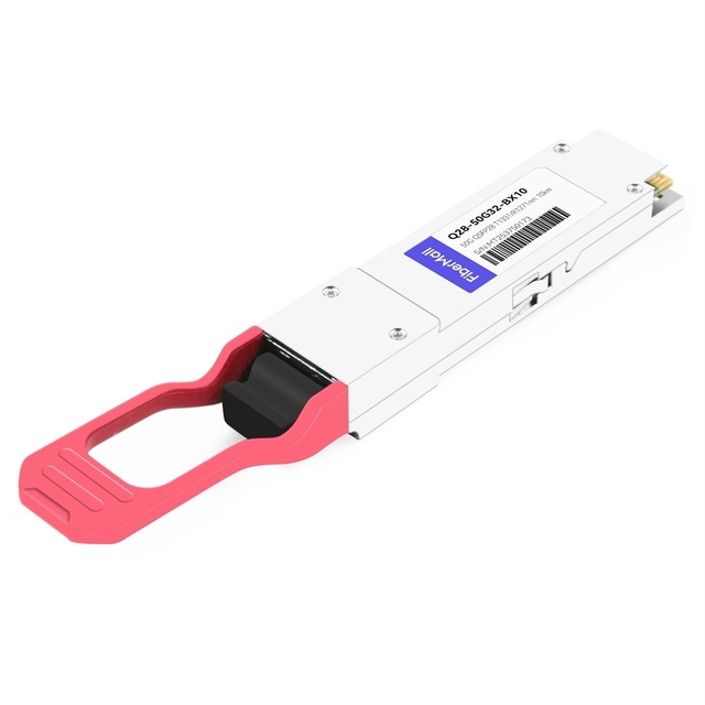 50G BIDI QSFP28 TX1331nm/RX1271nm 10km Optics | FiberMall