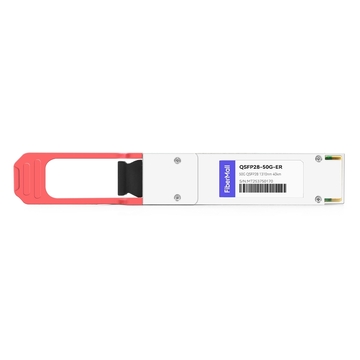 QSFP28-50G-ER 50G QSFP28 LR 1310nm 10km PAM4 LC SMF DDM Transceiver Module