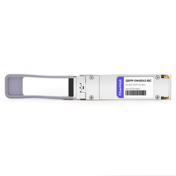 QSFPP-DW40G43-80C 40G QSFP+ DWDM C43 100GHz ZR 80km 1542.94nm LC SMF DDM Transceiver Module
