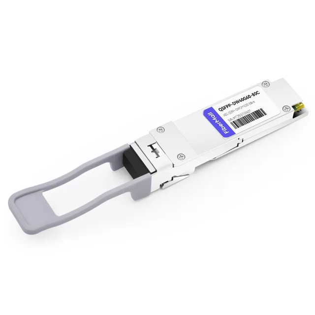 40G QSFP+ DWDM ZR C60 1529.55nm 80km Duplex LC SMF - FiberMall