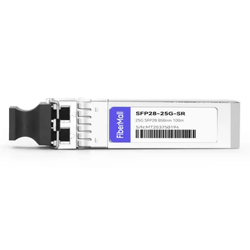 Dell SFP28-25G-SR Compatible 25G SFP28 SR 850nm 100m LC MMF DDM Transceiver Module