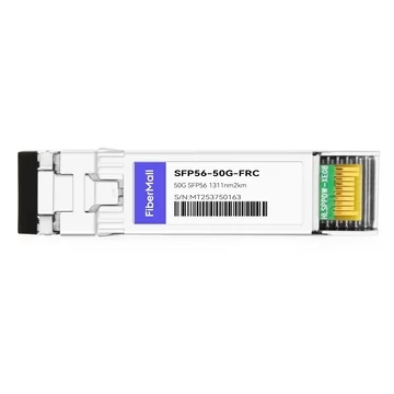 SFP56-50G-FRC 50G SFP56 FR 1311nm PAM4 Duplex LC SMF 2km DDM Optical Transceiver Module