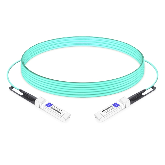 100G DSFP56 to DSFP56 Active Optical Cable 20m | FiberMall