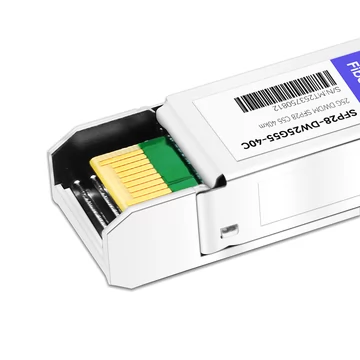 SFP28-DW25G55-40C 25G SFP28 DWDM C55 100GHz ER 40KM 1533.47nm LC SMF DDM Transceiver Module