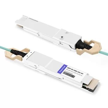 DELL AOC-Q28DD-200G-5M Compatible 5m (16ft) 200G QSFP-DD to QSFP-DD Active Optical Cable