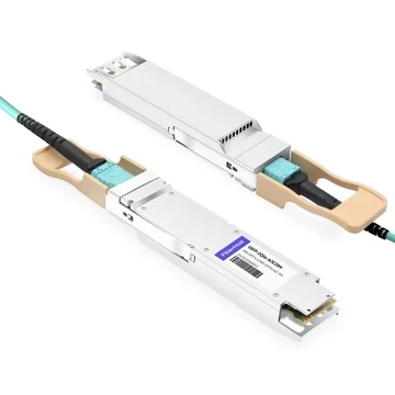 Arista A-O400-2Q200-20M Compatible 20m (66ft) 400G OSFP to 2x200G QSFP56 twin port HDR Breakout Active Optical Cable