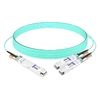 NVIDIA MFA7U10-H050 Compatible 50m (164ft) 400G OSFP to 2x200G QSFP56 twin port HDR Breakout Active Optical Cable