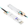 Juniper QDD-2X200G-AOC-3M Compatible 3m (10ft) 400G QSFP-DD to 2x200G QSFP56 Breakout Active Optical Cable