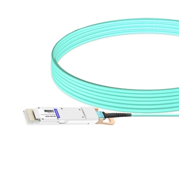 H3C QSFPDD-400G-2QSFP56-200G-AOC-5m Compatible 5m (16ft) 400G QSFP-DD to 2x200G QSFP56 Breakout Active Optical Cable