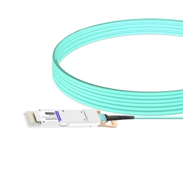Arista A-D400-2Q200-10M Compatible 10m (33ft) 400G QSFP-DD to 2x200G QSFP56 Breakout Active Optical Cable