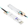 Huawei QSFP-DD-2QSFP200G-AOC30M Compatible 30m (98ft) 400G QSFP-DD to 2x200G QSFP56 Breakout Active Optical Cable