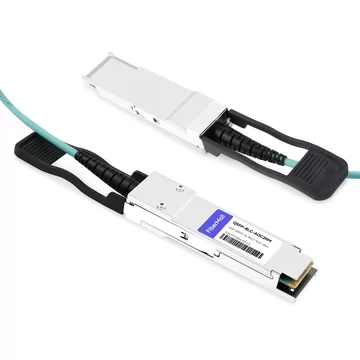 Arista Networks QSFP-8LC-AOC20M Compatible 20m (66ft) 40G QSFP+ to 8 LC Connector Active Optical Breakout Cable