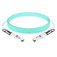 NVIDIA(Mellanox) MC220731V-015 Compatible 15m (49ft) 56G FDR QSFP+ to QSFP+ Active Optical Cable