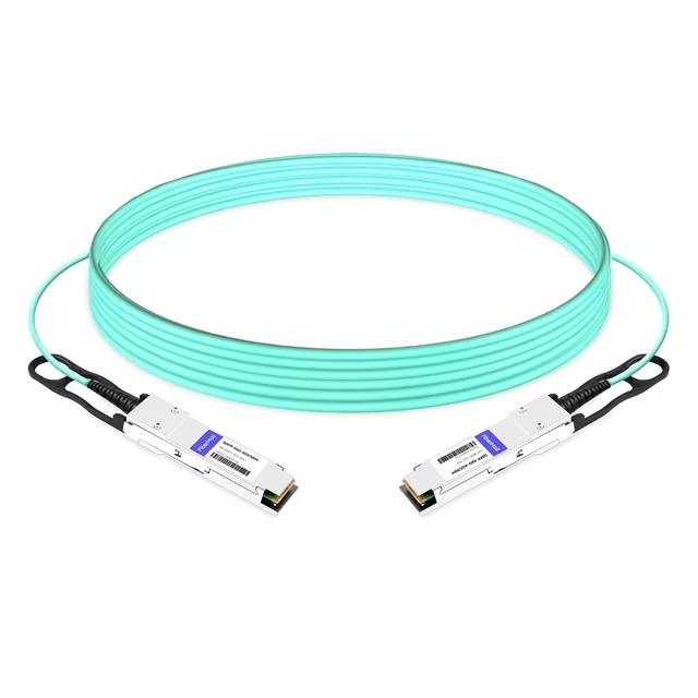 50m 56G QSFP+ to QSFP+ Active Optical Cable | FiberMall
