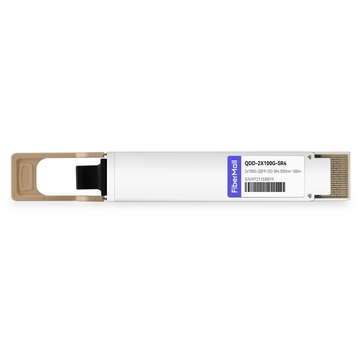 QDD-2X100G-SR4 Compatible 2X100G QSFP-DD SR4 850nm 70m/100m OM3/OM4 MPO-24(UPC) MMF Optical Transceiver Module
