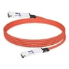 OSFP-FLT-800G-AC3M 3m (10ft) 800G Twin-port 2x400G OSFP to 2x400G OSFP InfiniBand NDR Active Copper Cable, Flat top on one end and Flat top on the other