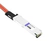OSFP-FLT-800G-AC3M 3m (10ft) 800G Twin-port 2x400G OSFP to 2x400G OSFP InfiniBand NDR Active Copper Cable, Flat top on one end and Flat top on the other