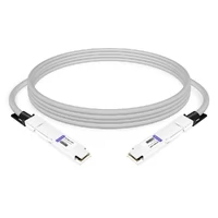 NVIDIA MCP4Y10-N00A Compatible 0.5m (1.6ft) 800G Twin-port 2x400G OSFP to 2x400G OSFP InfiniBand NDR Passive Direct Attach Copper Cable