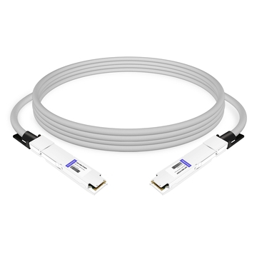 NVIDIA MCP4Y10-N00A Compatible 0.5m (1.6ft) 800G Twin-port 2x400G OSFP to 2x400G OSFP InfiniBand NDR Passive Direct Attach Copper Cable