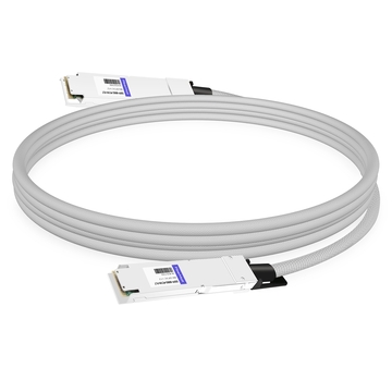 NVIDIA MCP4Y10-N001-FTF Compatible 1m (3ft) 800G Twin-port 2x400G OSFP to 2x400G OSFP InfiniBand NDR Passive DAC,Flat top on one end and Finned top on other