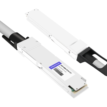 NVIDIA MCP4Y10-N001-FTF Compatible 1m (3ft) 800G Twin-port 2x400G OSFP to 2x400G OSFP InfiniBand NDR Passive DAC,Flat top on one end and Finned top on other