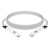 OSFP-800G-PC2M-FLT 2m (7ft) 800G Twin-port 2x400G OSFP to 2x400G OSFP InfiniBand NDR Passive DAC,Flat top on one end and Finned top on other