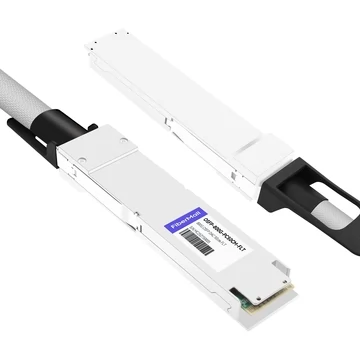NVIDIA MCP4Y10-N00A-FTF Compatible 0.5m (1.6ft) 800G Twin-port 2x400G OSFP to 2x400G OSFP InfiniBand NDR Passive DAC, Flat top on one end and Finned top on other