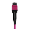 10m (33ft) 16 Fibers Female to Female MPO Trunk Cable Polarity B LSZH OM4 50/125 Multimode Fiber UPC