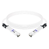 NVIDIA MCP4Y10-N001-FLT Compatible con 1 m (3 pies) 800 G de doble puerto 2 x 400 G OSFP a 2 x 400 G OSFP InfiniBand NDR DAC pasivo, parte superior plana en un extremo y parte superior plana en el otro
