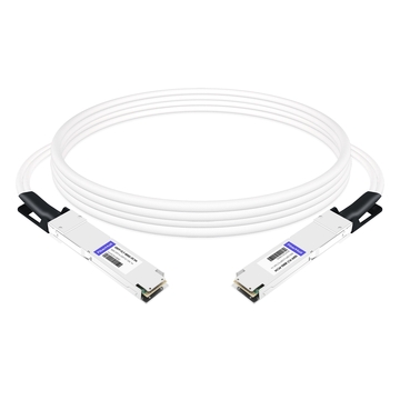 NVIDIA MCP4Y10-N001-FLT Compatible con 1 m (3 pies) 800 G de doble puerto 2 x 400 G OSFP a 2 x 400 G OSFP InfiniBand NDR DAC pasivo, parte superior plana en un extremo y parte superior plana en el otro