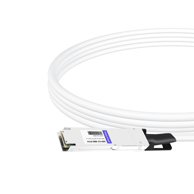 2x400G OSFP to 2x400G OSFP DAC Cable Flat Top 1m | FiberMall