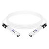 OSFP-FLT-800G-PC2M 2m (7ft) 2x400G OSFP to 2x400G OSFP PAM4 InfiniBand NDR Passive Direct Attached Cable, Flat top on one end and Flat top on the other