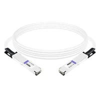 OSFP-FLT-800G-PC2M 2m (7ft) 2x400G OSFP to 2x400G OSFP PAM4 InfiniBand NDR Passive Direct Attached Cable, Flat top on one end and Flat top on the other