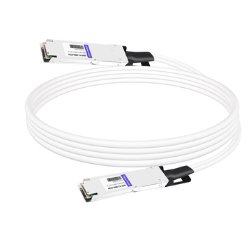 OSFP-FLT-800G-PC2M 2m (7ft) 2x400G OSFP to 2x400G OSFP PAM4 InfiniBand NDR Passive Direct Attached Cable, Flat top on one end and Flat top on the other