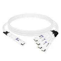 OSFP8-4OSFP2-PC1M 1m (3ft) 800G InfiniBand NDR Twin-port OSFP to 4x200G OSFP Breakout DAC