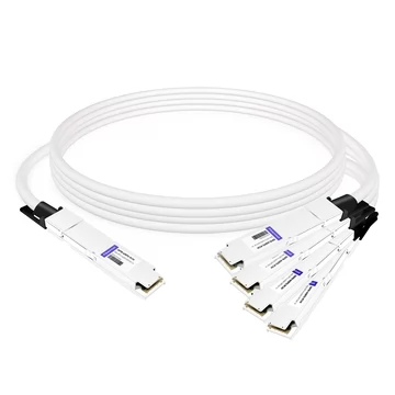OSFP8-4OSFP2-PC1M 1m (3ft) 800G InfiniBand NDR Twin-port OSFP to 4x200G OSFP Breakout DAC