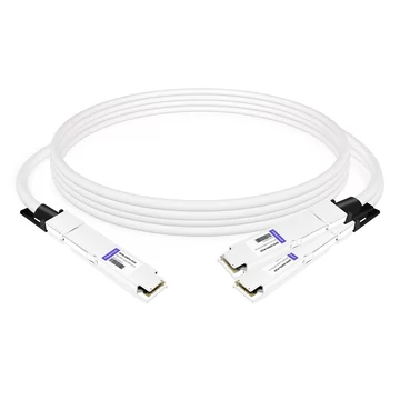 NVIDIA MCP7Y00-N002 Compatible 2m (7ft) 800G Twin-port OSFP to 2x400G OSFP InfiniBand NDR Breakout Direct Attach Copper Cable