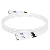 NVIDIA MCP7Y00-N01A-FLT 호환 1.5m(5피트) 800G 트윈 포트 OSFP - 2x400G 플랫 탑 OSFP InfiniBand NDR 브레이크아웃 DAC
