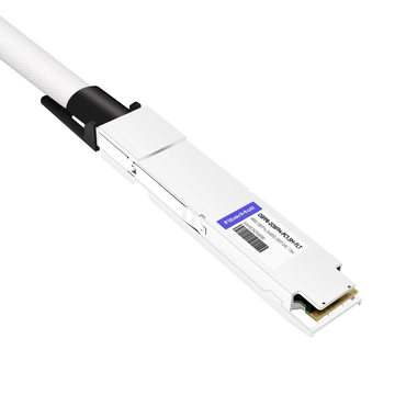 NVIDIA MCP7Y00-N01A-FLT 호환 1.5m(5피트) 800G 트윈 포트 OSFP - 2x400G 플랫 탑 OSFP InfiniBand NDR 브레이크아웃 DAC