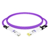 QDD-OSFP-FLT-AEC50CM 0.5m (1.6ft) 400G QSFP-DD to OSFP Flat Top PAM4 Active Electrical Copper Cable