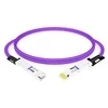 QDD-OSFP-FLT-AEC1.5M 1.5m (5ft) 400G QSFP-DD to OSFP Flat Top PAM4 Active Electrical Copper Cable
