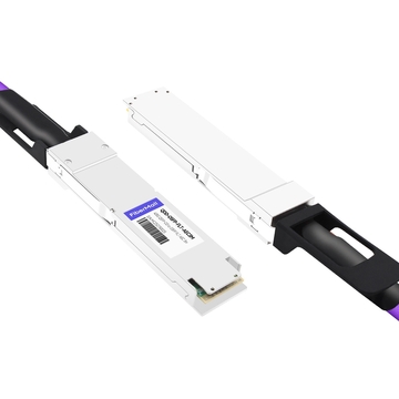 QDD-OSFP-FLT-AEC3M 3m (10ft) 400G QSFP-DD to OSFP Flat Top PAM4 Active Electrical Copper Cable