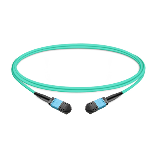 16 Fibers OM3 MPO Trunk Cable Polarity B LSZH 2m | FiberMall