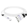 NVIDIA MCP7Y40-N002 Compatible 2m (7ft) 800G InfiniBand NDR Twin-port OSFP to 4x200G QSFP112 Breakout DAC