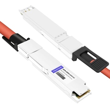 NVIDIA MCA7J60-N004 Compatible 4m (13ft) 800G Twin-port OSFP to 2x400G OSFP InfiniBand NDR Breakout Active Copper Cable