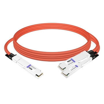 NVIDIA MCA7J60-N005 Compatible 5m (16ft) 800G Twin-port OSFP to 2x400G OSFP InfiniBand NDR Breakout Active Copper Cable
