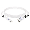NVIDIA MCP7Y10-N002 Compatible 2m (7ft) 800G InfiniBand NDR Twin-port OSFP to 2x400G QSFP112 Breakout DAC