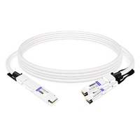 NVIDIA MCP7Y10-N003 Compatible 3m (10ft) 800G InfiniBand NDR Twin-port OSFP to 2x400G QSFP112 Breakout DAC