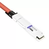 NVIDIA MCA7J65-N005 互換 5 メートル (16 フィート) 800G ツインポート OSFP から 2x400G QSFP112 InfiniBand NDR ブレークアウト アクティブ銅線ケーブル