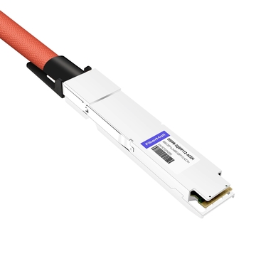 NVIDIA MCA7J65-N005 互換 5 メートル (16 フィート) 800G ツインポート OSFP から 2x400G QSFP112 InfiniBand NDR ブレークアウト アクティブ銅線ケーブル
